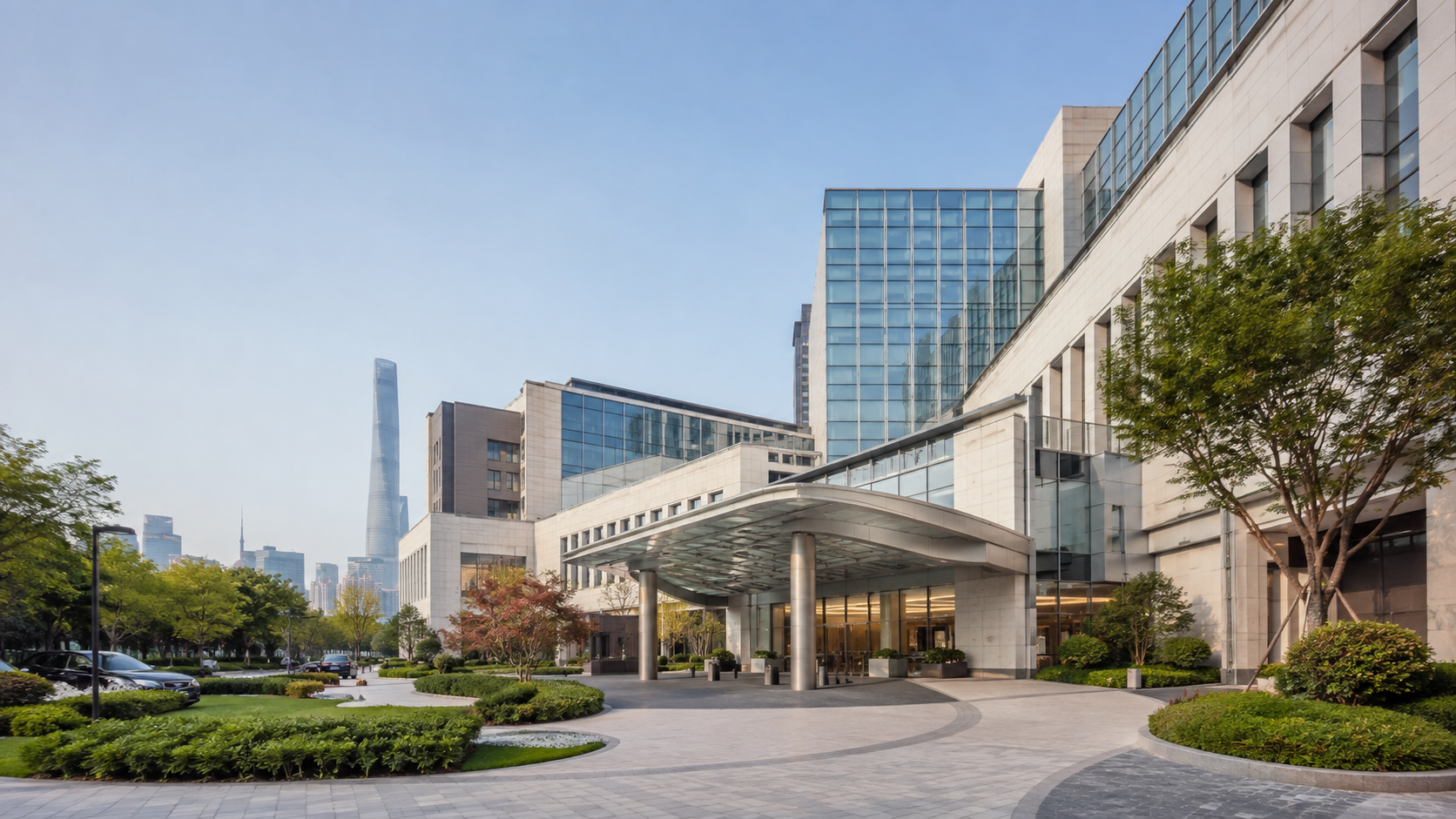 Illustrative hospital setting for the Shanghai sample listing